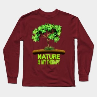 Nature Is My Therapy Long Sleeve T-Shirt